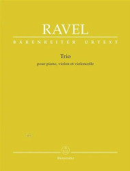 Maurice Ravel: Trio (noty na housle, violoncello, klavír)