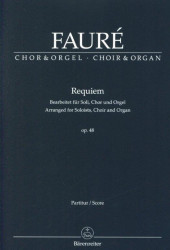 Gabriel Fauré: Requiem op.48 - SATB (noty na sborový zpěv, varhany)