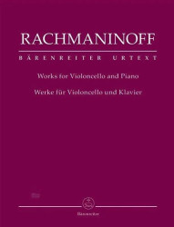 Sergej Rachmaninov: Works for Violoncello and Piano (noty na violoncello, klavír)