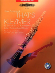 Peter Przystaniak: That's Klezmer (noty na klarinet, klavír)(+audio)