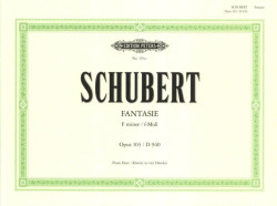 Franz Schubert: Fantasie In F Minor Op.103 (noty na čtyřruční klavír)