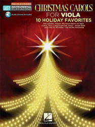 Easy Instrumental Play-Along: Christmas Carols - 10 Holiday Favorites (noty na violu)(+audio)