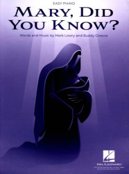 Mary, Did You Know? (noty na snadný klavír)