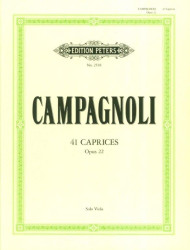Bartolomeo Campagnoli: 41 Caprices Op.22 (noty na violu)
