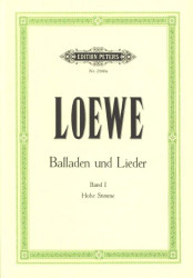 Carl Loewe: Balladen Und Lieder 1 - High Voice (noty na klavír, zpěv)